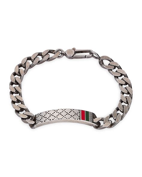 gucci bracciali uomo|men's gucci bracelet.